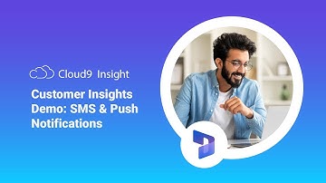 Customer Insights Demo - SMS & Push Notifications