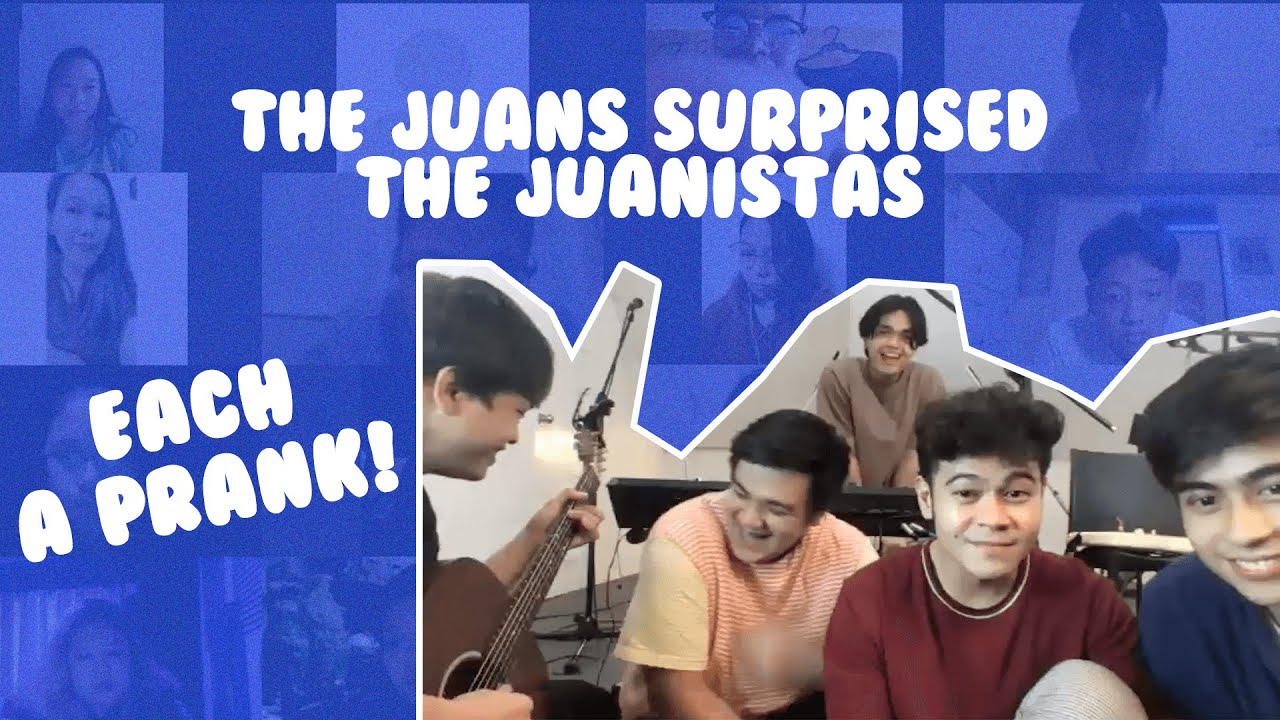 EACH A PRANK: The Juans surprised The Juanistas