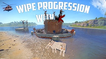 RUST - ZERG PROGRESSION ON WIPE // VITAL MAIN WITH wK // 300 Rockets  RAID Defense YG // RAID VIBE