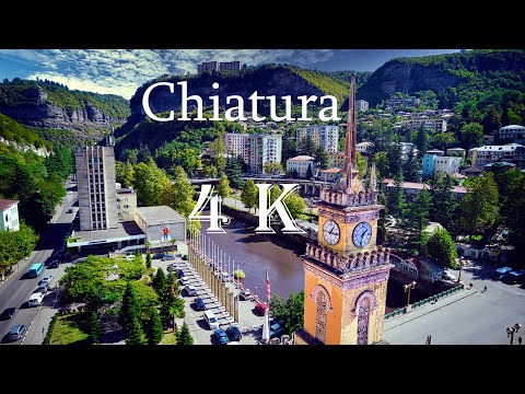 Chiatura - 4 K - Legendary Black Gold City ( ჭიათურა ) Drone Cinematic Film , Magic Perfrormance
