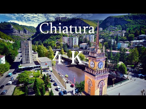 Chiatura - 4 K - Legendary Black Gold City ( ჭიათურა ) Drone Cinematic Film , Magic Perfrormance