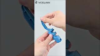 How to install a Cat6 Toolless Field Plug in 30s?#shorts #cat6 #rj45connector #toolless #howto #diy