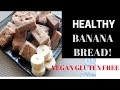 AMAZING 3 MINUTE BANANA BREAD! | VEGAN | GLUTEN FREE | NO SUGAR!