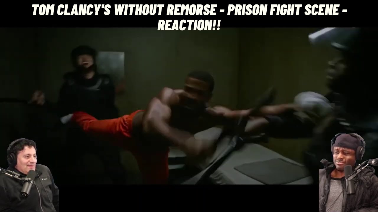 Tom Clancy's Without Remorse - Prison Fight Scene -REACTION!!