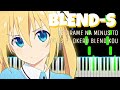 Detarame na Minus to Plus ni Okeru Blend Kou, Blend-S • Ending Piano Synthesia TOSOOP