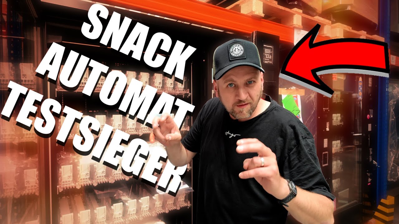 Outdoor #Snackautomaten im Test: #Sielaff und #Vendo überzeugen! 🌟🍫