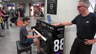 Hearing My Doppelganger At A Public Piano