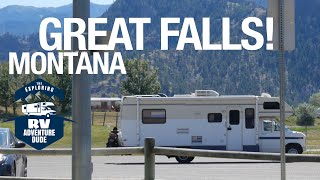 I made it to Great Falls, Montana and explored!