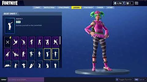 Fortnite Dances/Emotes In Zoey Skin (Season 4)