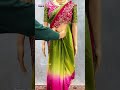 Easy Saree Draping Style for Beginners,#trending #vlog #viral #fashiontips #sareestyle #dailystyle