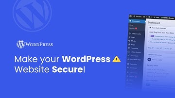 How to secure your Wordpress Website | Step By Step Tutorial 2026
