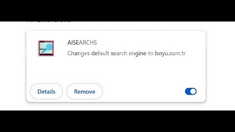 AISEARCHS Extension Removal Guide  - How to Remove AISEARCHS Extension Browser Hijacker?
