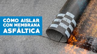 Cómo aislar un muro con membrana asfáltica