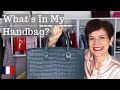 🇫🇷 WHAT'S IN MY HANDBAG