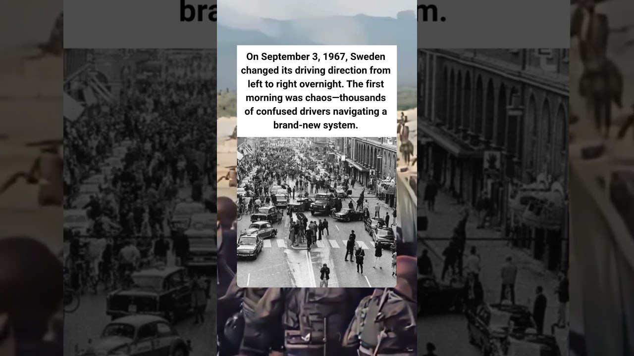 🚗 The Day Sweden Switched Sides