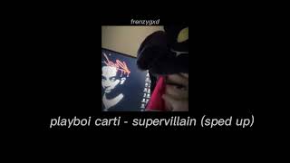 supervillain - playboi carti mix (kira's laugh) - speed up Resimi