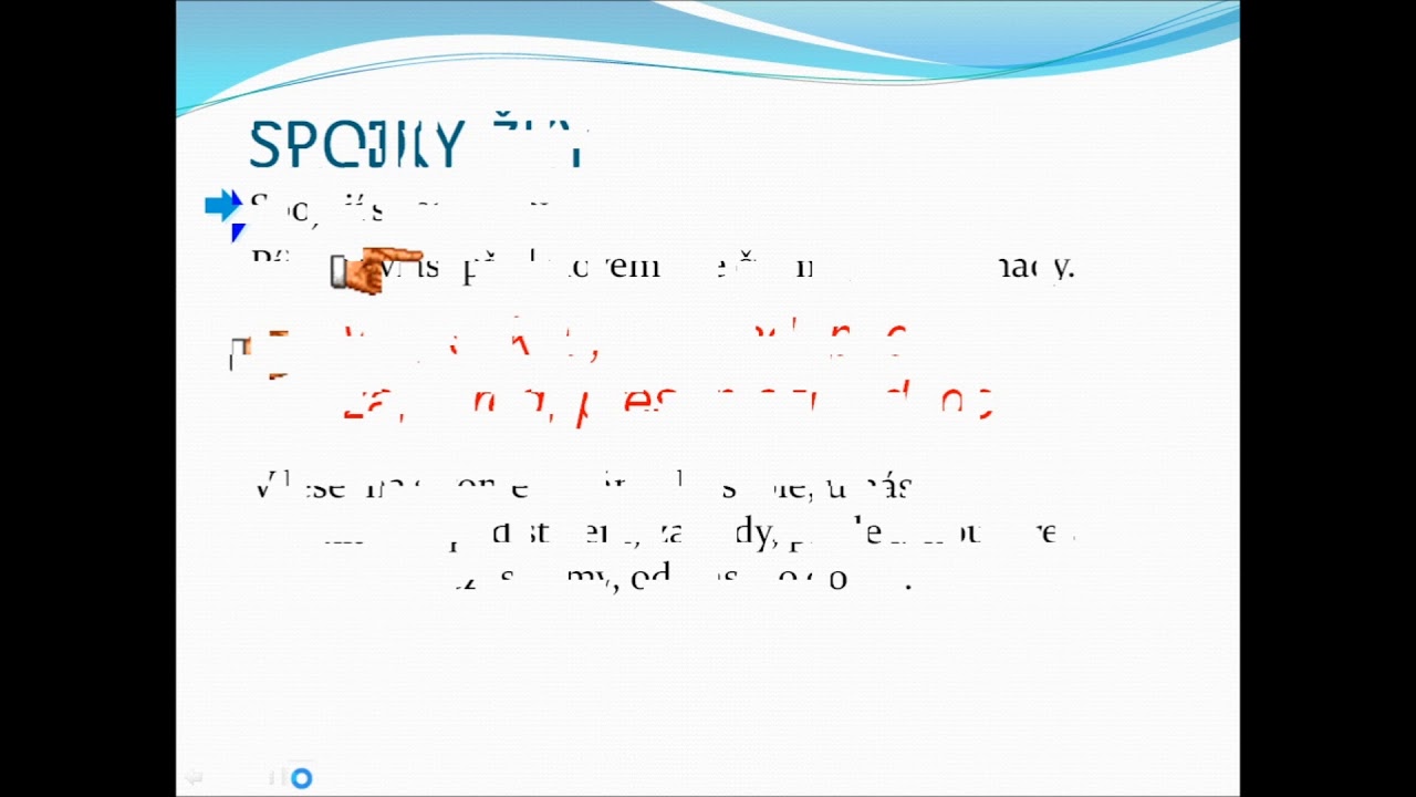 ČJ - Slovní druhy - 2. část, slova neohebná