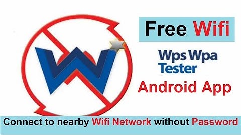How To Connect Wifi Using WPS In Android/Ios - Trick 2018.