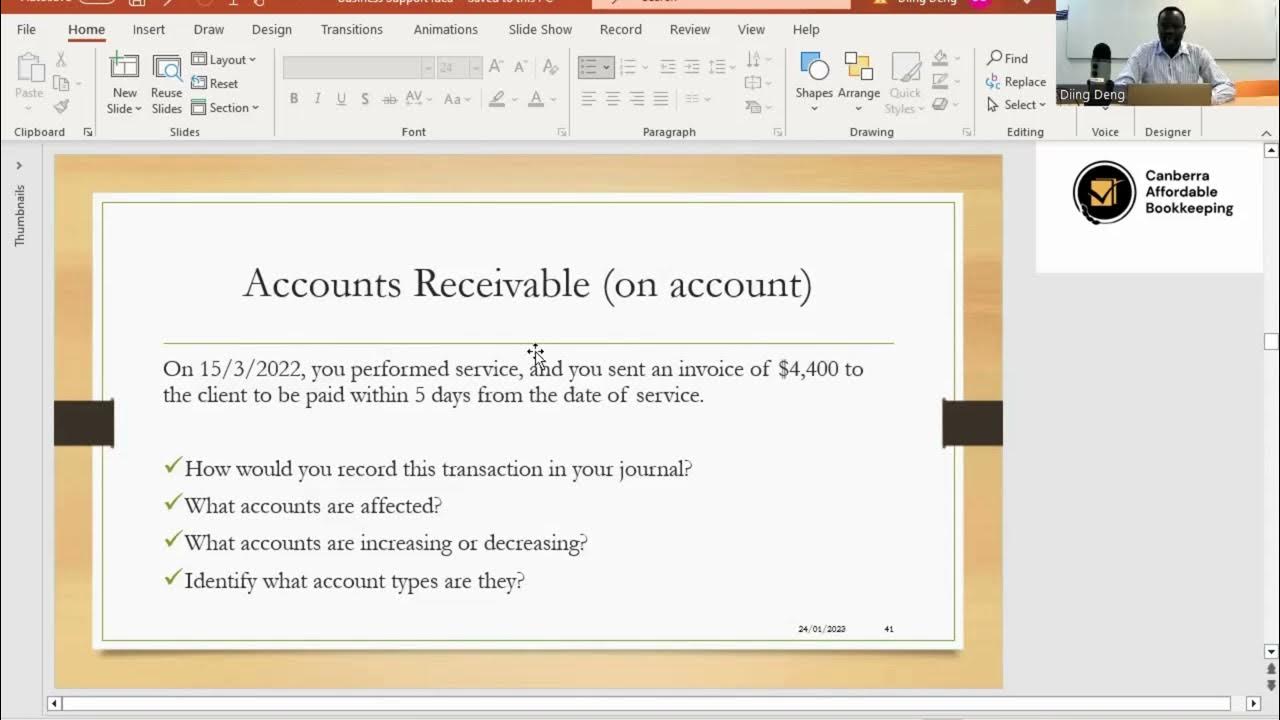 Accounts Receivable YouTube