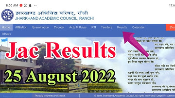 Jac results 2022 | jac class 8 Results | jac class 9 results | jac class 11 results