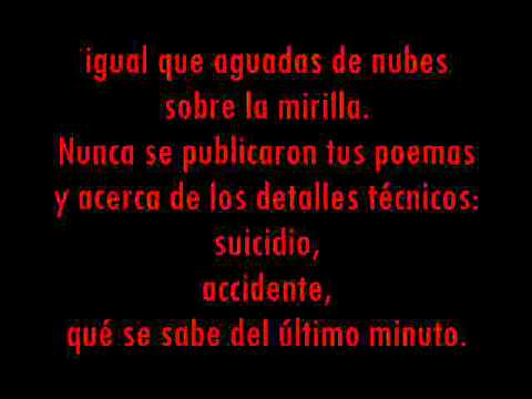 IN MEMORIAM - Poema de Ral Zurita musicalizado por...