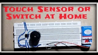 How to Make a Touch Sensor or Switch at Home Using 555 timer IC By creative Jugadu Ideas