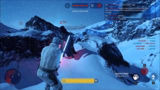 Battlefront - Darth Vader Vs Luke Skywalker