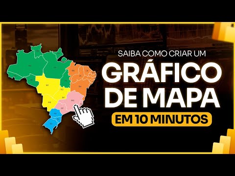 Como Criar Gráfico de Mapa no Power BI em 10 minutos