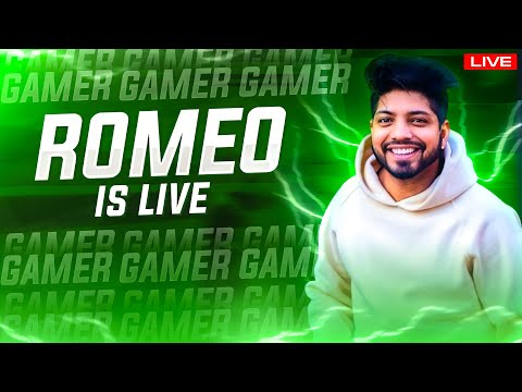 Free Fire Live- Romeo Is Live After A Long Time- Free Fire Max