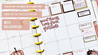 Plan with Me- September 2022 Planner Prep