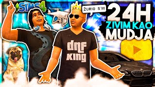 24H ŽIVIM KAO MUDJA! 😋✌ | The Sims 4