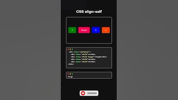 Master the CSS Align-Self Property in Just 60 Seconds#reactjs #developer #reels #development #shorts