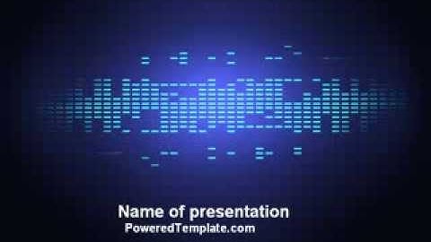 Digital Media PowerPoint Template by PoweredTemplate.com