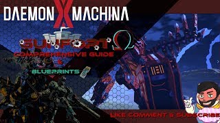 Comprehensive Guide to Gunfort Omega, True Solo Run, Daemon X Machina Boss  Blueprint Guide