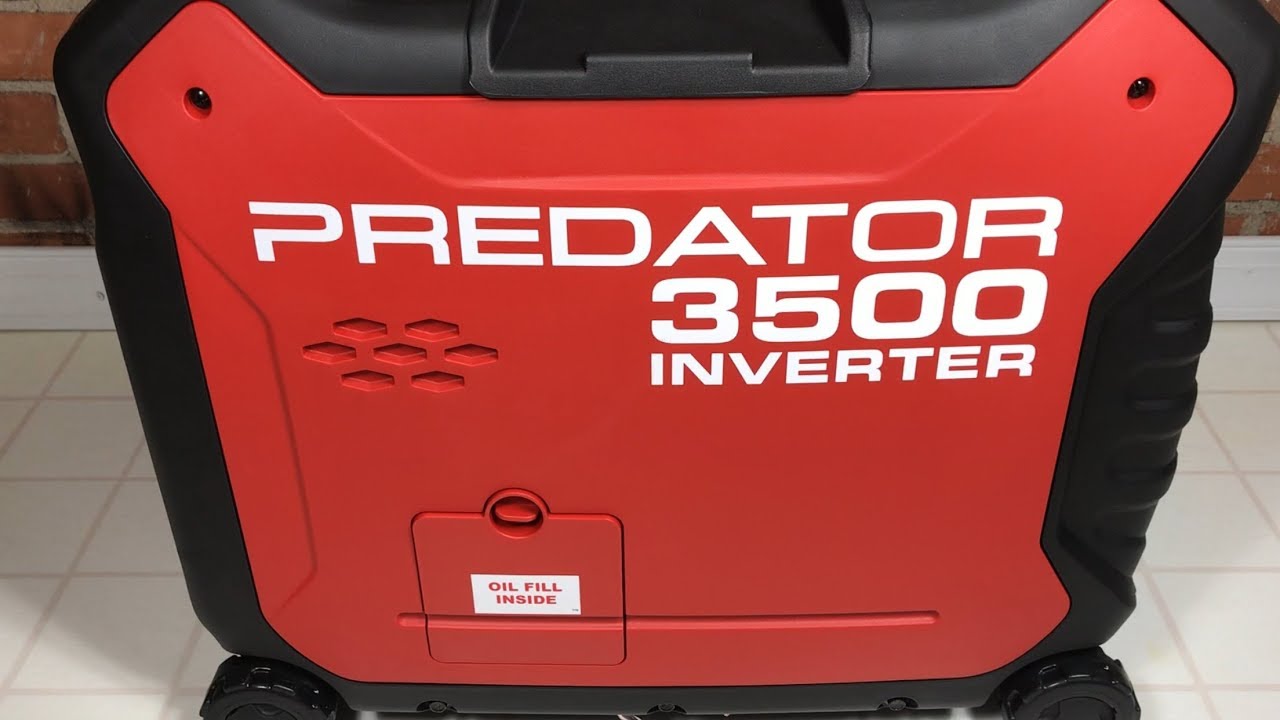 Predator 3500 Watt Super Quiet Inverter Generator from Harbor Freight