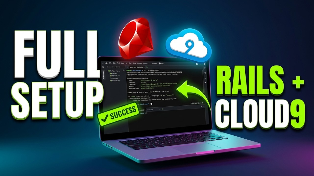 Ruby on Rails project on cloud9 - YouTube