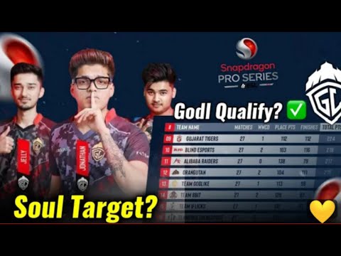 Godlike & soul direct invite iqoo lan final godlike target 🎯 ESL week 4 ...
