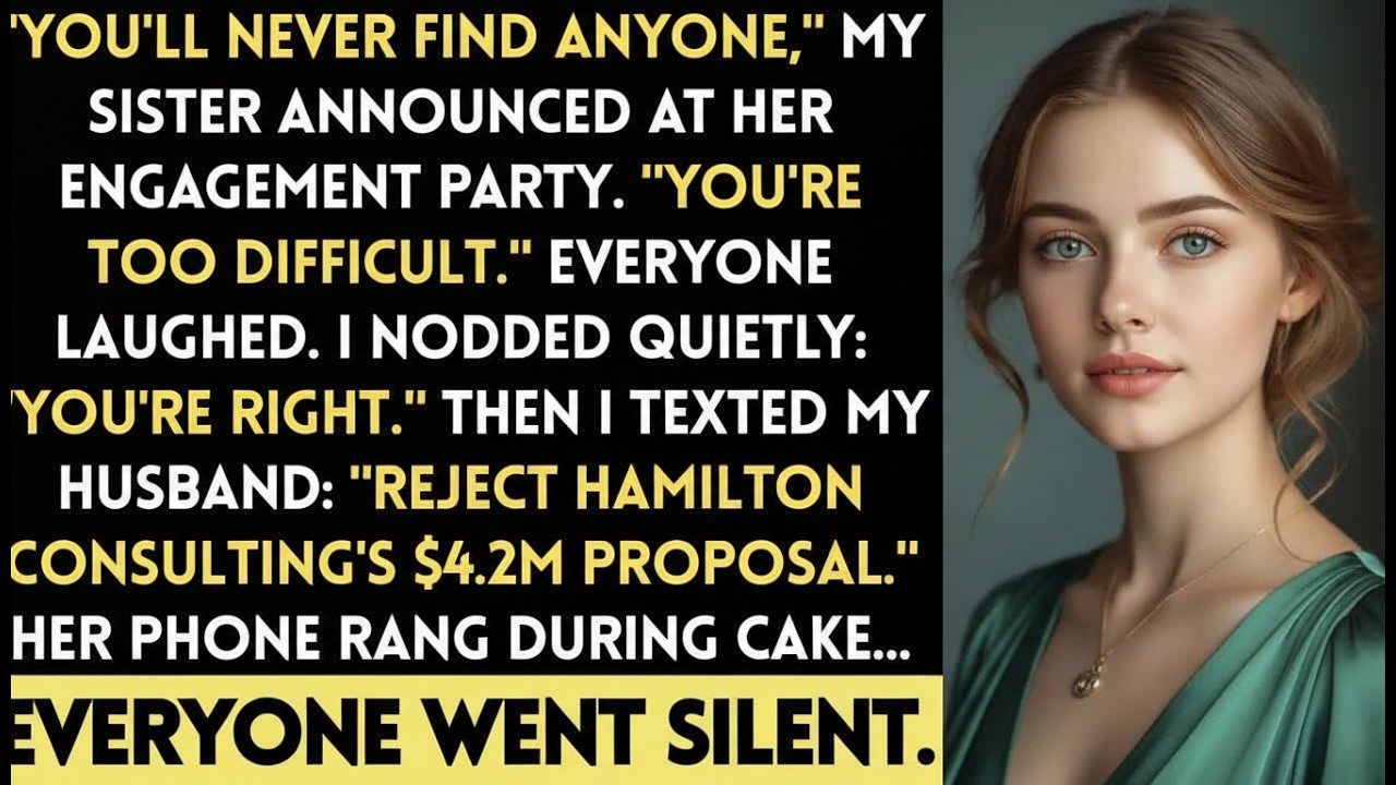 Sister Said 'You'll Never Find Anyone' — My Husband Is The CEO She's Been Pitching To...