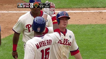 CIN@PHI: Asche drills three-run homer, pads late lead