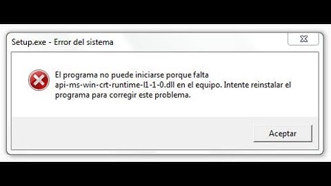 ERROR Falta api-ms-win-crt-runtime-l1-1-0.dll SOLUCION - WINDOWS 8.1 / 8 / 7 - 32 bits - 64 bits