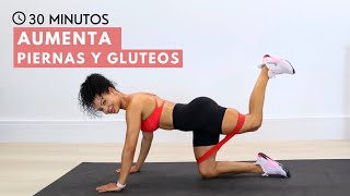 EJERCICIOS PARA AUMENTAR PIERNAS Y GLUTEOS RAPIDO | En casa 30 minutos