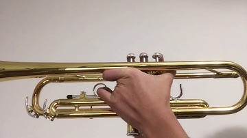 D major scale on TRUMPET
