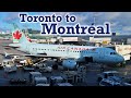 Full Flight: Air Canada A319 Toronto to Montréal (YYZ-YUL)