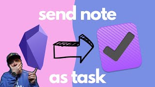 Send Obsidian Notes to OmniFocus