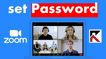 How To Set Password On ZOOM Meeting