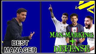 Best Manager - Xabi Alonso || Best Defense + Man Marking || Only 500 coins #efootball #xabialonso