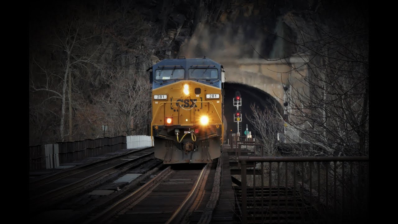 Railfanning CSX's Cumberland and Metropolitan Subdivisions - HD - YouTube