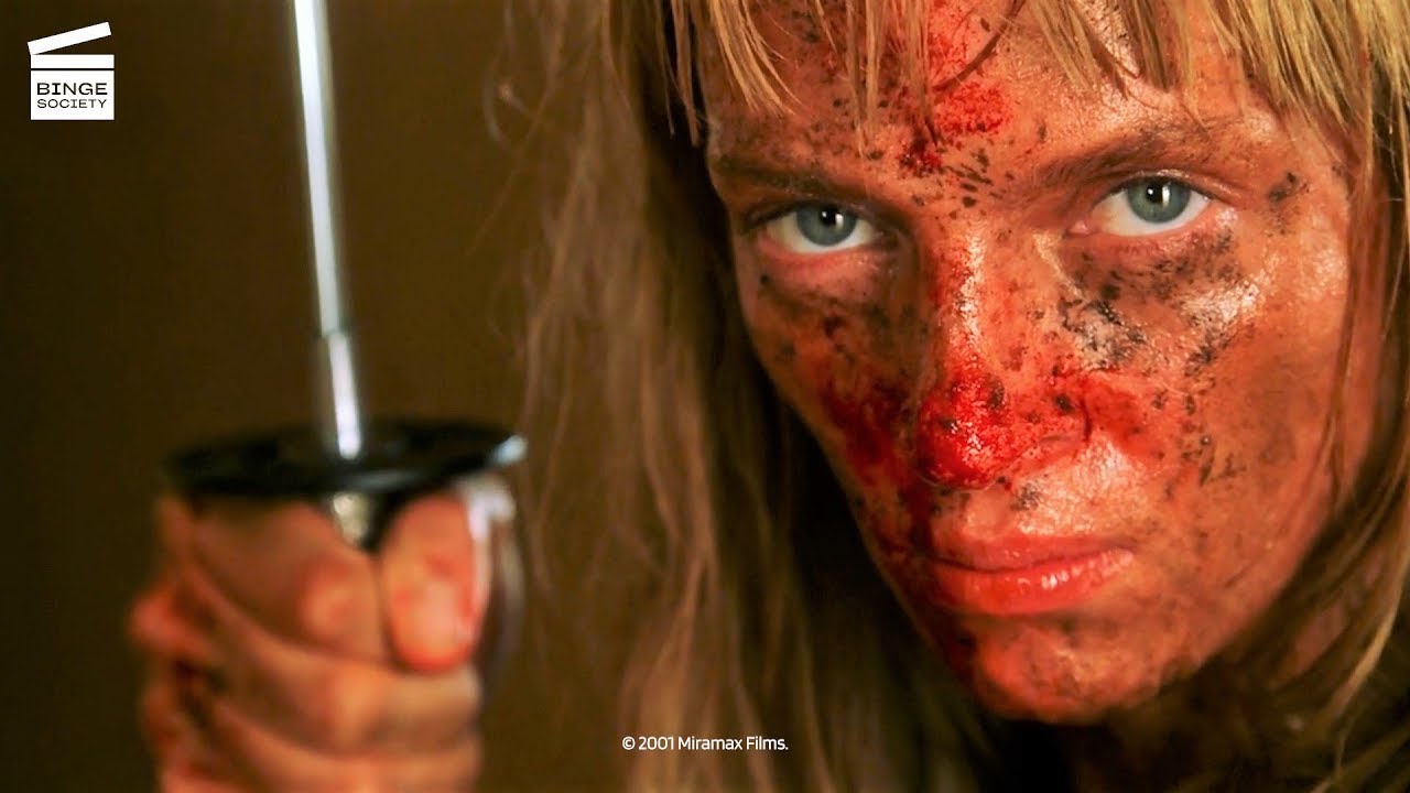 Kill Bill: Volume 2: She takes off her other eye