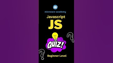 Javascript Quiz | #shorts #coding