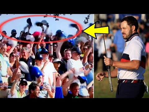 Patrick Cantlay trolled at Ryder Cup by hat-waving European fans